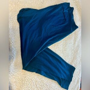 Lularoe TC2 Solid Teal leggings